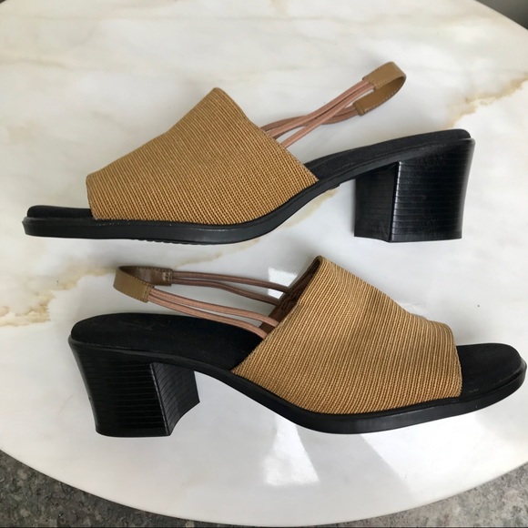 NWT Life Stride slingback block heel sandals 9 - Picture 4 of 8